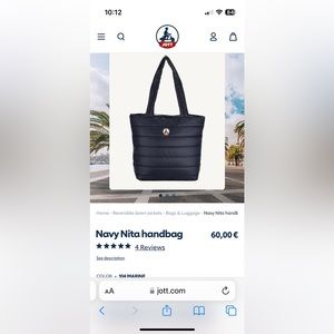 JOTT Padded Tote Black Only